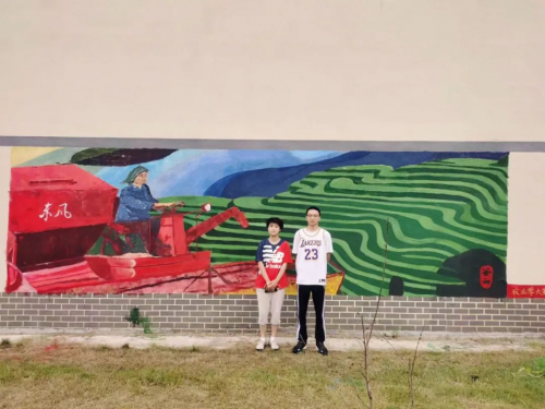 三江学院建筑学院开展暑期“三下乡” ,乡村文化墙调研及优化提升设计活动