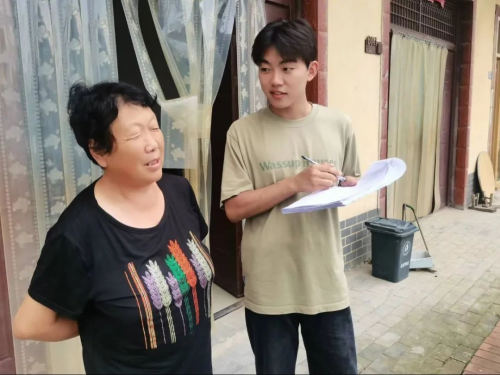 三江学院建筑学院开展暑期“三下乡” ,乡村文化墙调研及优化提升设计活动