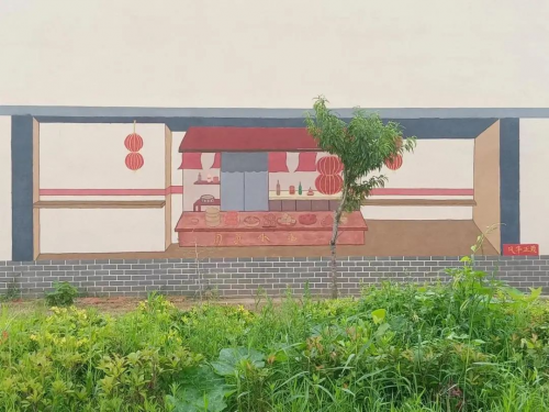 三江学院建筑学院开展暑期“三下乡” ,乡村文化墙调研及优化提升设计活动