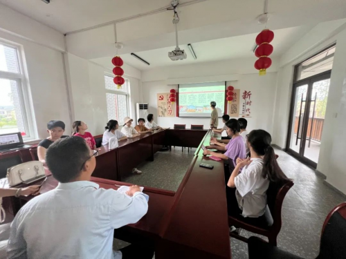 三江学院建筑学院开展暑期“三下乡” ,乡村文化墙调研及优化提升设计活动